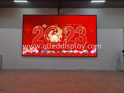  W5.76M x H3.2M P4 Indoor LED Display Board (Full Colour) 