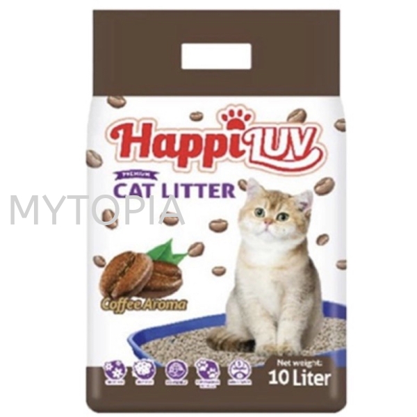 HAPPILUV COFFEE AROMA CAT LITTER 10L SAND CAT LITTER  Perak, Malaysia, Selangor, Kuala Lumpur (KL), Ipoh, Batu Gajah Supplier, Suppliers, Supply, Supplies | MYTOPIA PETCARE SDN. BHD.