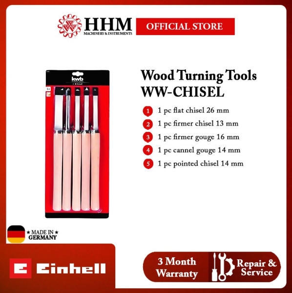 ( PRE-ORDER 1 WKS ) EINHELL Professional Wood Turning Tools WW-CHISEL Chisel Wood Working Tools Kuala Lumpur (KL), Malaysia, Selangor, PJ Supplier, Suppliers, Supply, Supplies | HHM Machinery & Instruments Sdn Bhd