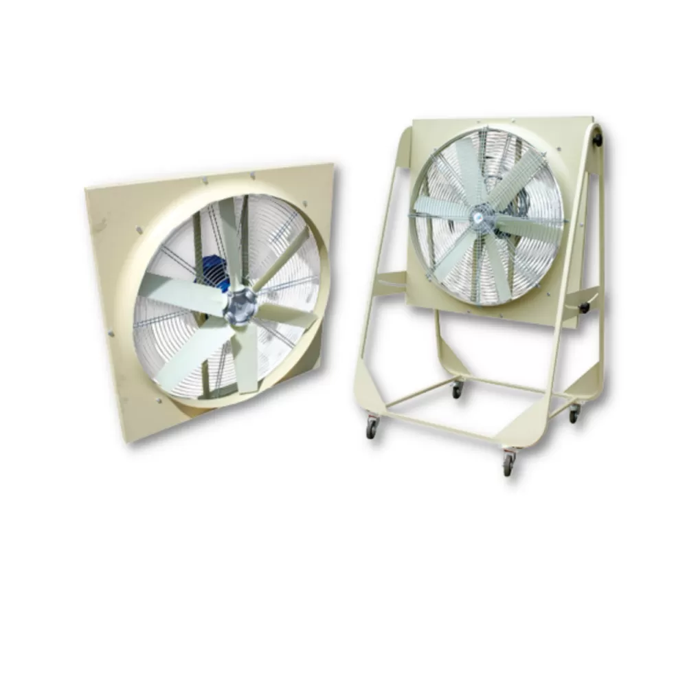 MASSIVE LBP 415V 6 BLADE AXIAL FAN with LOUVRE [35''/39'']