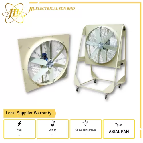 MASSIVE LBP 415V 6 BLADE AXIAL FAN with LOUVRE [35''/39'']