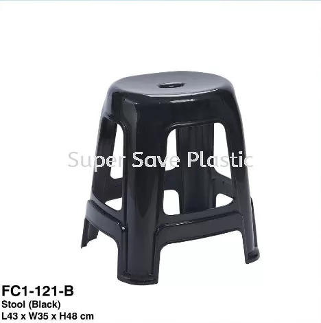 FC1121 STOOL-BLACK