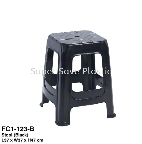 FC1123 STOOL-BLACK