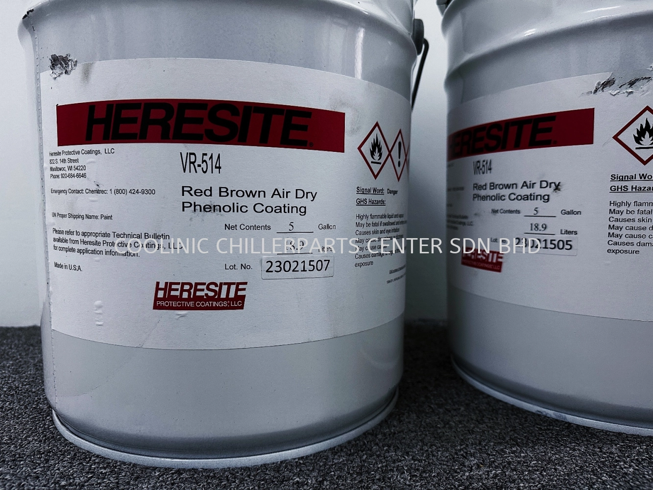 VR514F Herisite Protective Coating [5-Gal]