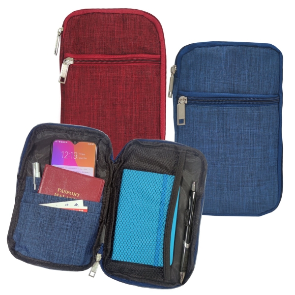 CH 967-II Travel Organizer Passport Holder Bag Series Malaysia, Melaka, Selangor, Kuala Lumpur (KL), Johor Bahru (JB), Singapore Supplier, Manufacturer, Wholesaler, Supply | ALLAN D'LIOUS MARKETING (MALAYSIA) SDN. BHD. 