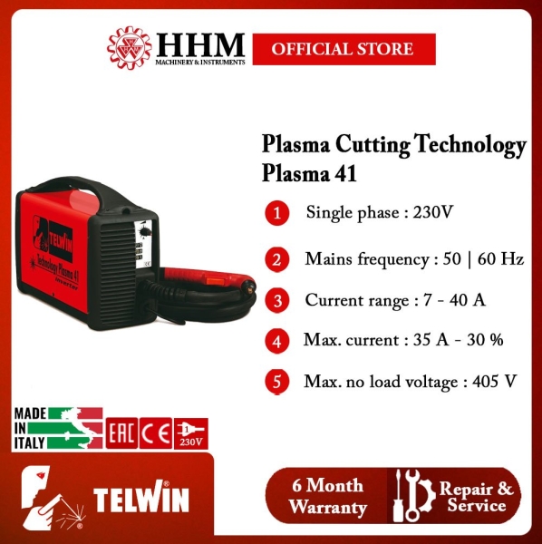 TELWIN Plasma Cutting Machine C Technology Plasma 41 Plasma Cutting Metal Working Tools Kuala Lumpur (KL), Malaysia, Selangor, PJ Supplier, Suppliers, Supply, Supplies | HHM Machinery & Instruments Sdn Bhd