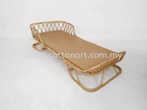 RATTAN BED FRAME