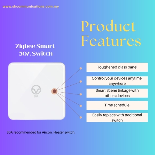 ZIGBEE SMART 30A SWITCH