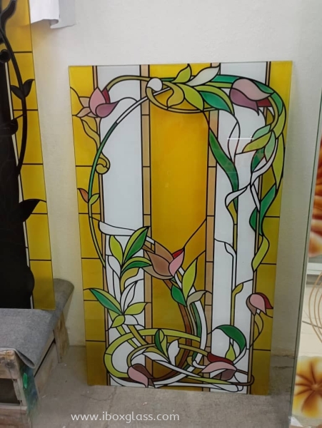 Stained Glass Design with Flower Design ɫͨ ɫ    Supplier, Suppliers, Supply, Supplies | IBOX DESIGN