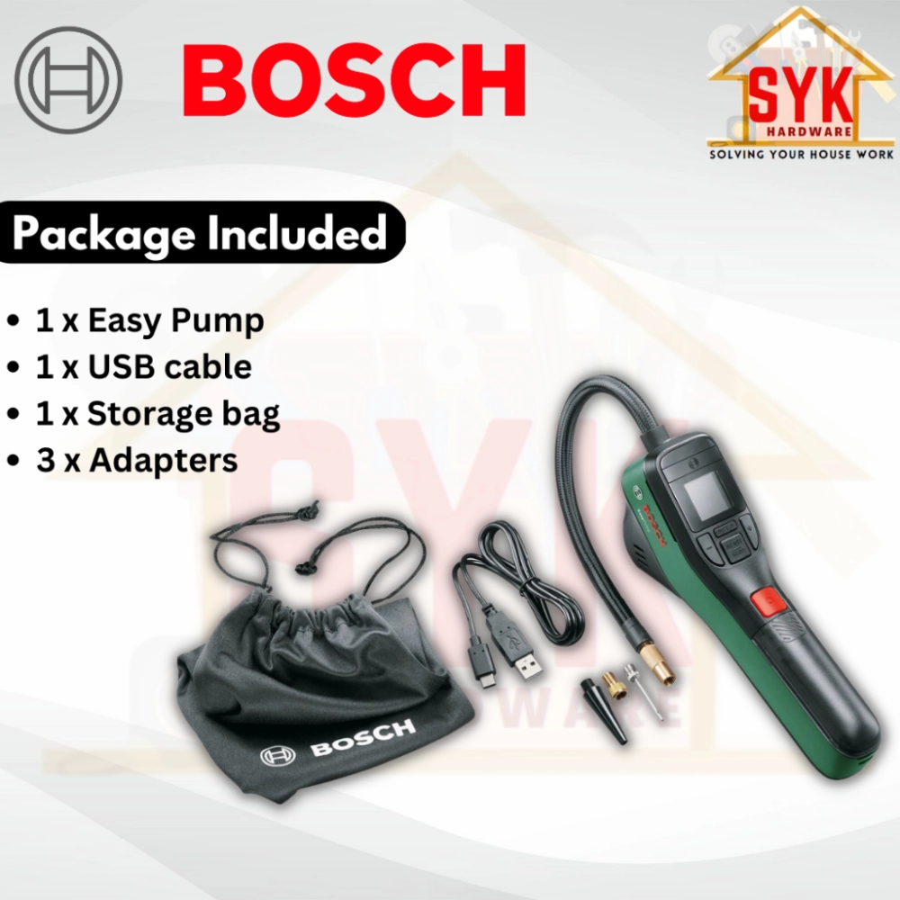 Bosch BOSCH EASY PUMP 3,6V, 3AH, 10,3 BAR