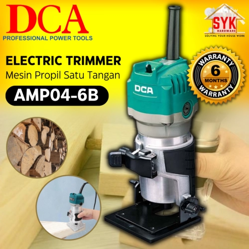 SYK DCA AMP04-6B 550W Electric Trimmer Woodworking Power Tools Wood Trimmer Wood Mesin Trimmer  Propil Satu Tangan