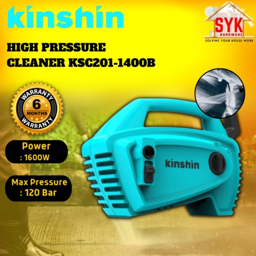 SYK Kinshin KSC201-1400B High Pressure Cleaner Pressure Car Washer Water Jet Mesin Cuci Kereta Lantai