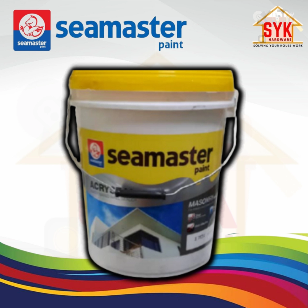 SYK Seamaster Paint 1701 18Liters Acryseal Wall Sealer Undercoat Paint ...