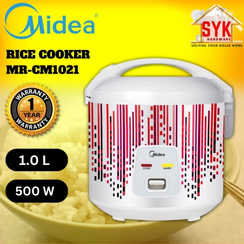 SYK Midea MR-CM1021 MR-CM2224 Electric Rice Cooker Kitchen Home Appliances Non Stick Cooker Periuk Nasi Elektrik