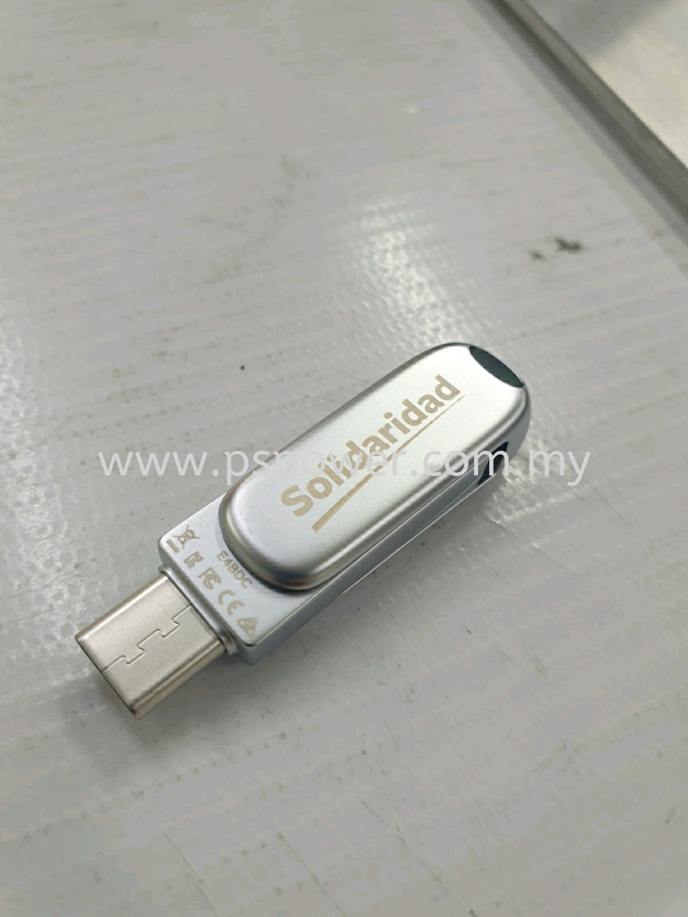 Pendrive Laser Marking Logo Service