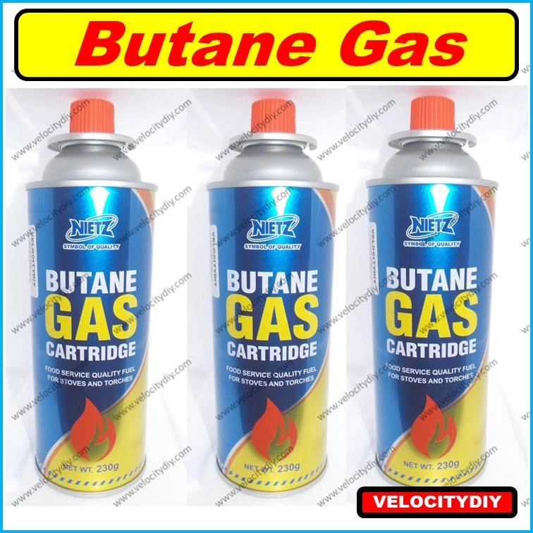 （火锅煤气）Nietz Butane Gas/Butane Gas Cartridge/Portable Gas Stove/Burner Welding Gas 230gm