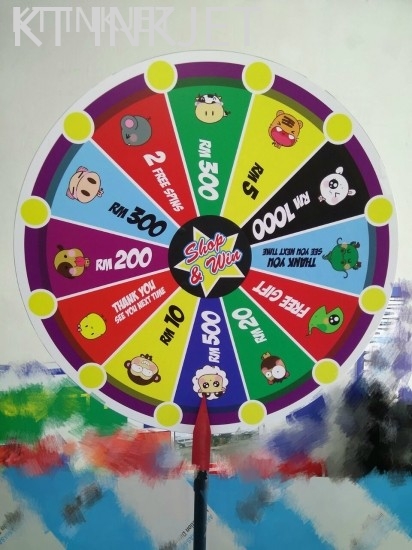 Wheel Spin the Wheel Special Items Johor Bahru (JB), Malaysia  Design & Printing Supply | KT Inkjet Printing Marketing