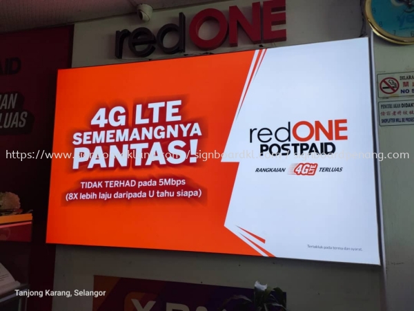 Red One Indoor Fabric Lightbox Signage  LED Fabric Light Box Kuala Lumpur (KL), Malaysia Pembinaan, Pasang, Pembekal | Great Sign Advertising (M) Sdn Bhd