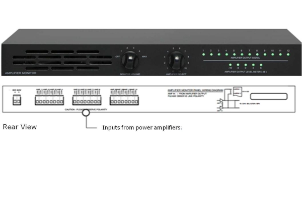 MP-5312 Amplifier Monitor Panel PA System Selangor, Malaysia, Kuala Lumpur (KL), Puchong Supplier, Installation, Supply, Supplies | Unique Amp Sdn Bhd