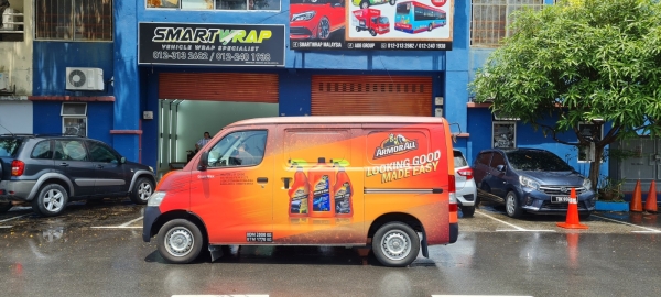 Van Advertising For Armour All Van Advertising Vehicle Advertising Malaysia, Selangor, Kuala Lumpur (KL), Puchong Services | AD-ON-BUS SDN BHD