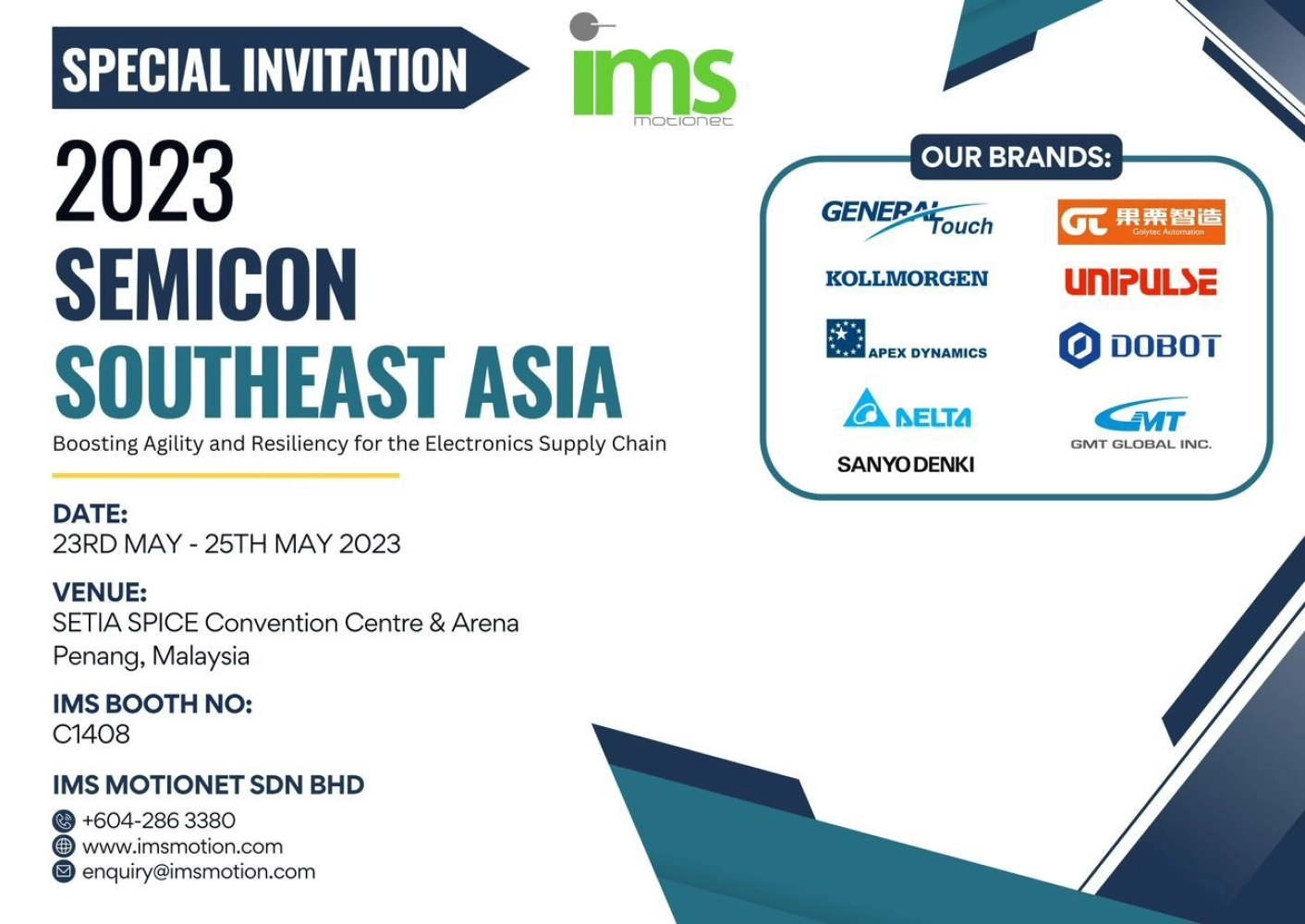 SEMICON PENANG 23-25 MAY 2023