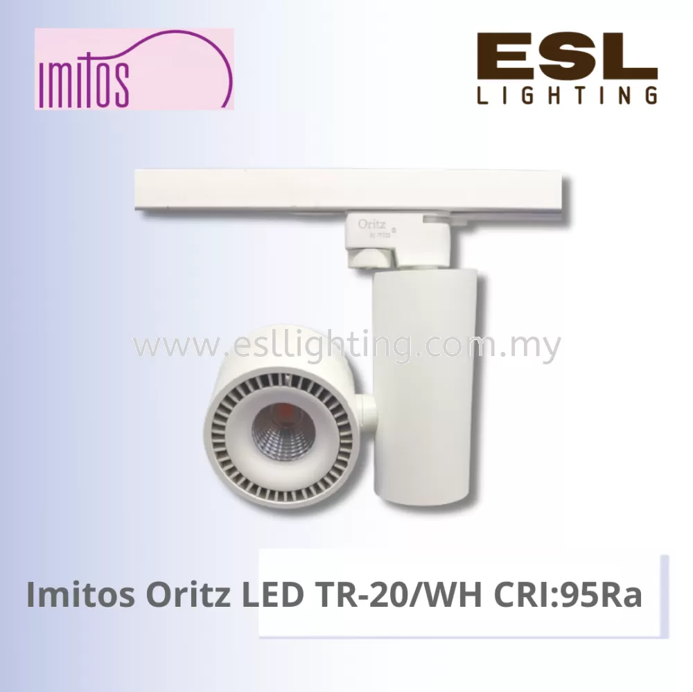 IMITOS Oritz LED TRACK LIGHT 20W - TR-20/WH CRI:95Ra