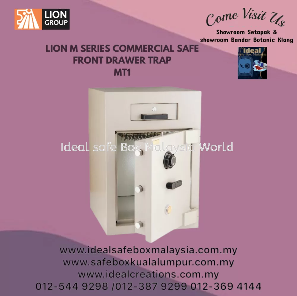 LION M-Series Commercial Safe c/w Front Drawer Trap (MT1)_412kg
