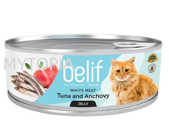 BELIF TUNA & ANCHOVY IN JELLY 80G x 6 BELIF CAT FOOD Perak, Malaysia, Selangor, Kuala Lumpur (KL), Ipoh, Batu Gajah Supplier, Suppliers, Supply, Supplies | MYTOPIA PETCARE SDN. BHD.