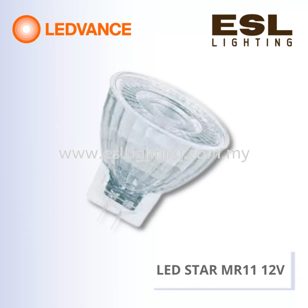 LEDVANCE LED STAR MR11 12V GU4 4.2W