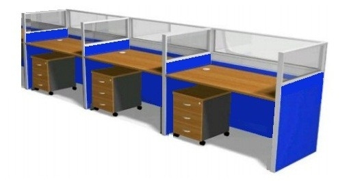 Office cubicle Rectangular shape Office furniture Malaysia AIM Slim Block System Office Workstation Malaysia, Selangor, Kuala Lumpur (KL), Seri Kembangan Supplier, Suppliers, Supply, Supplies | Aimsure Sdn Bhd