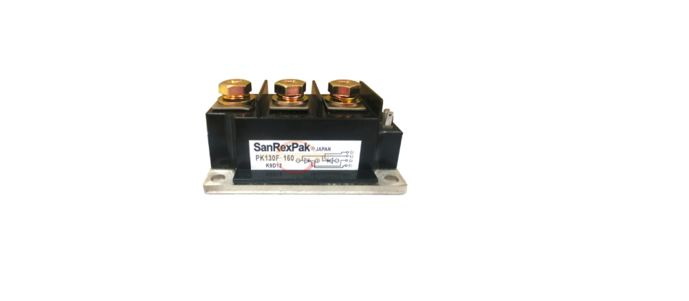 sanrex thyristor module pk130f160 130a 1600v
