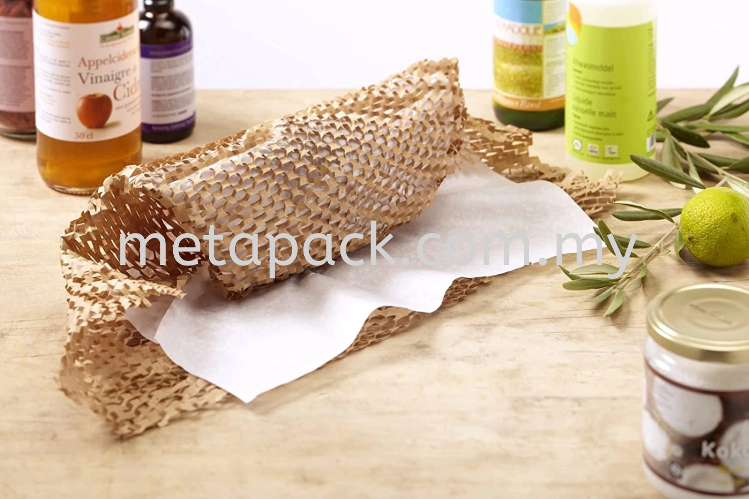 Honeycomb Kraft Paper Wrap 30cm x 50m