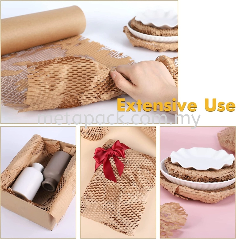 Honeycomb Kraft Paper Wrap 30cm x 200 meter