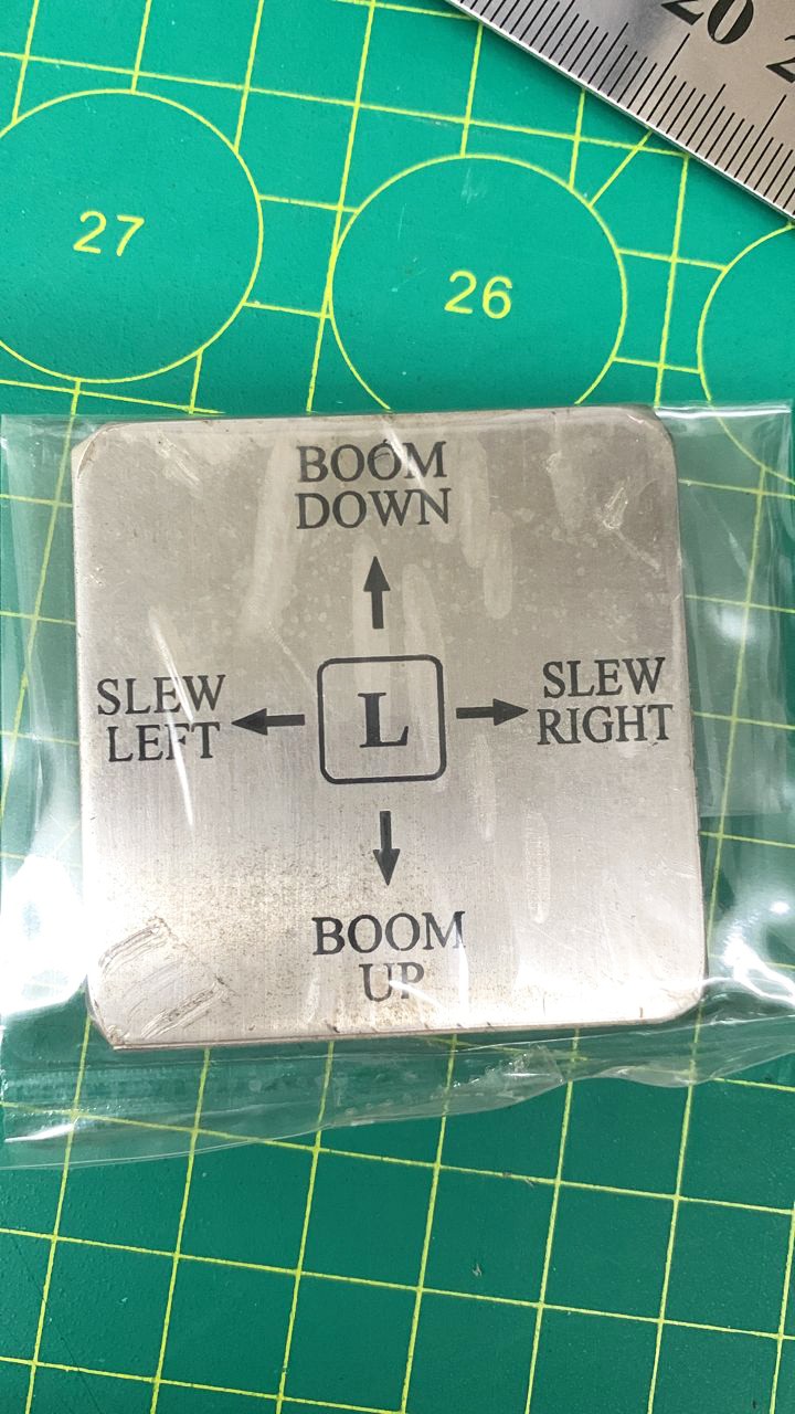 SS304 2mm Plate Etching