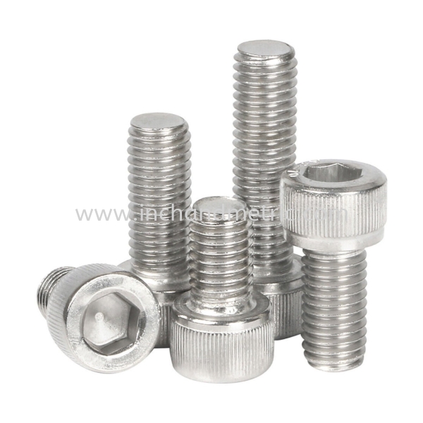 S/S 304 DIN912 Hex Socket Head Cap Screw Cap Screw Malaysia, Penang, Selangor, Kuala Lumpur (KL), Johor Bahru (JB), Perak Hardware Store, Furniture Fittings | Inch & Metric Marketing Sdn Bhd