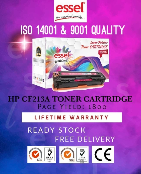 HP CF213A (131A) HP toner cartridge (ISO Quality) Toner Cartridges Kuala Lumpur (KL), Malaysia, Selangor Supplier, Reseller, Supply, Supplies | Esseline Worldwide Distribution Sdn Bhd