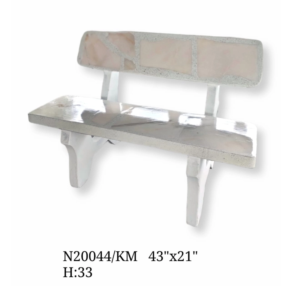 4 ft bench Garden furniture Marble 