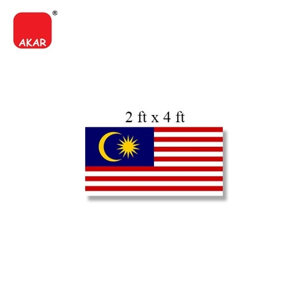 Jalur Gemilang Malaysia Flag 2 x 4 feet, 40 g Flag MICS Selangor, Malaysia, Kuala Lumpur (KL), Semenyih Supplier, Suppliers, Supply, Supplies | V CAN (1999) SDN BHD