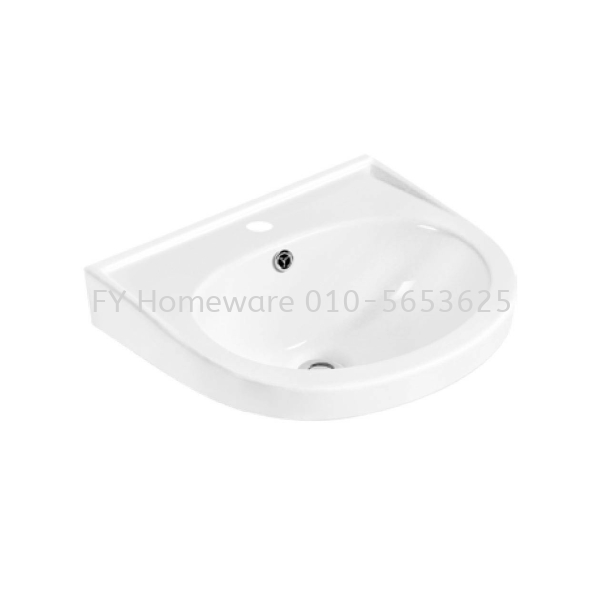 SORENTO Wash Basin SRTWB245 Wall Hung Basin Basin Series Bathroom Appliance Johor Bahru (JB), Malaysia, Skudai Supplier, Suppliers, Supply, Supplies | FY HOMEWARE SDN BHD