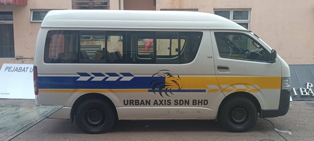 URBAN AXIS SDN BHD Van Sticker