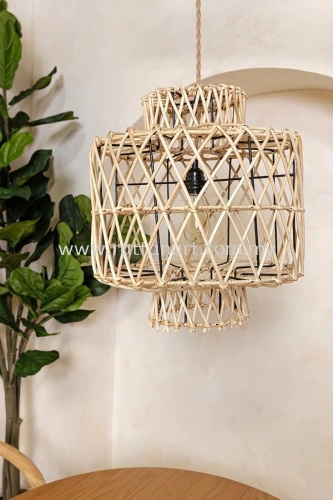 RATTAN PENDANT LIGHT