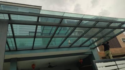 Laminated Glass Awning