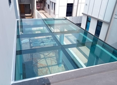 Laminated Glass Awning