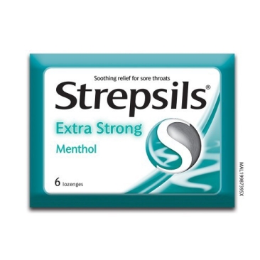 Strepsils Extra Strong Menthol 6's