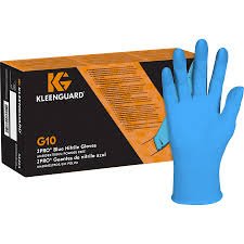 Kimberly Clark KLEENGUARD G10 Blue Nitrile Gloves 