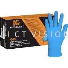 Kimberly Clark KLEENGUARD G10 Blue Nitrile Gloves 