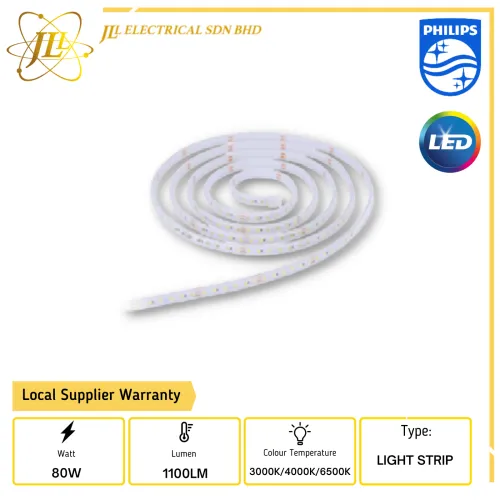 PHILIPS BGC201 80W 24V 1100LM L5000 LIGHTSTRIP/CEILING LIGHT [3000K/4000K/6500K]