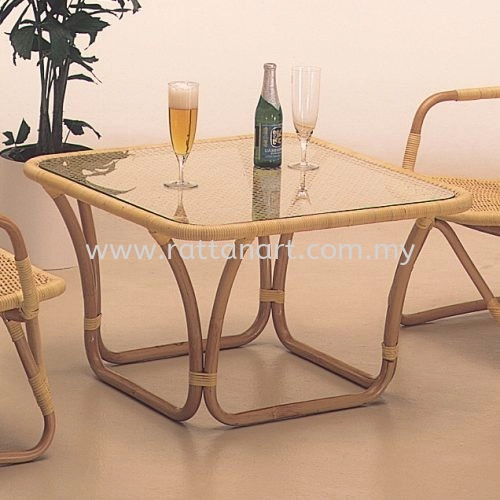 RATTAN COFFEE TABLE