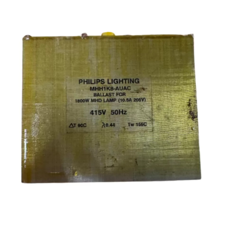 PHILIPS 1800W MHN-SA / 2000 MHN-LA  (MHH1K8-AUAC 415V 50HZ GEAR TRAY, FUSED, no ignitor) 91904795111