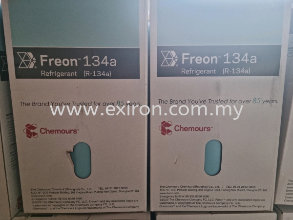 Chemours Freon R134a x 13.6kg Chemours  Freon Refrigerant Selangor, Malaysia, Kuala Lumpur (KL), Puchong Supplier, Suppliers, Supply, Supplies | Exiron Parts Supply Sdn Bhd